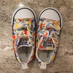 Boys Velcro Converse Sneakers